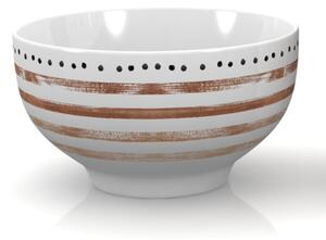 DOMESTIC Miska keramika ¤14cm 500ml DOTS I, mix dekorů