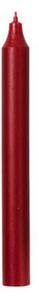 Broste, Svíčka kulatá krátká 2,1 cm | červená