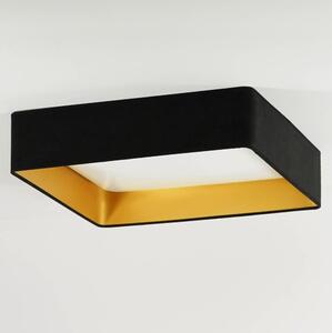 Brilagi - LED Stropní svítidlo VELVET SQUARE LED/24W/230V černá