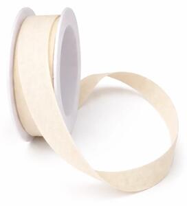 Stuha bavlněná CHANCE CREAM krémová 15mm x 3,5m (4,30 Kč/m)