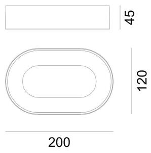 Globo 32136W - LED Venkovní nástěnné svítidlo SURA LED/12W/230V IP65