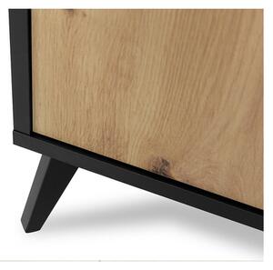 Konferenční stolek Oksawi 1K, Barva dřeva: dub artisan / černý Mirjan24 5903211281303