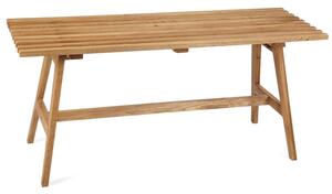 Andrea House, Dřevěná lavice Oak Bench, 100 cm | přírodní MU71006