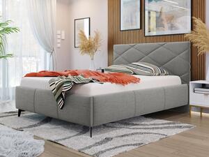 Čalouněná manželská postel Lanoi, Rozměr postele: 140 x 200 cm, Potah: Breeze 01 Mirjan24 5903211311567
