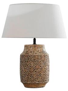 Lindby - Aelith Stolní Lampa Ø40 Bílá/Šedá