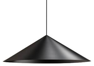 Redo Minimalistické závěsné svítidlo KONOS, ø75cm Barva: Černá
