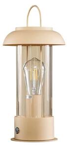 Lindby - Yvette Portable Stolní Lampa IP44 béžová