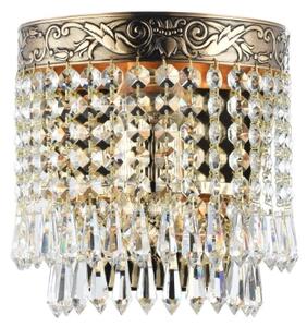 Maytoni DIA890-WL-01-G - Nástěnné svítidlo PALACE 1xE27/60W/230V