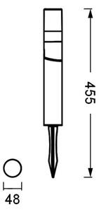 Ledvance - LED Venkovní lampa ROTA SPIKE LED/1W/12V IP44