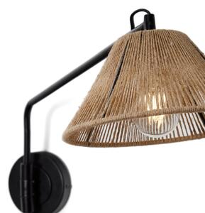 Nástěnná lampa toson přírodní