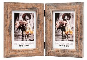 FANDY Fotorámeček Narvik 10x15/2 3 hnědý