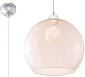 Sollux Lighting Ball závěsné svítidlo 1x60 W šampaňská SL.0249