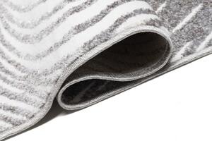 Makro Abra Moderní kusový koberec NIL 8010 1 644 šedý béžový bílý Rozměr: 60x100 cm
