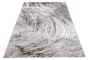 Makro Abra Moderní kusový koberec NIL 8010 1 644 šedý béžový bílý Rozměr: 300x400 cm