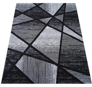 Makro Abra Moderní kusový koberec Soho 06 geometrický šedý Rozměr: 120x170 cm