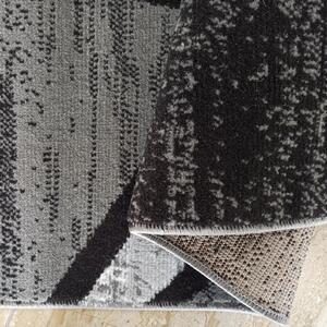 Makro Abra Moderní kusový koberec Soho 06 geometrický šedý Rozměr: 80x150 cm