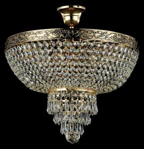 Maytoni DIA890-CL-05-G - Přisazený lustr PALACE 5xE27/60W/230V