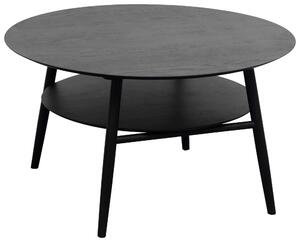 KONFERENČNÍ STOLEK, černá, dřevo, kompozitní dřevo, 80/45/80 cm MID.YOU, Online Only