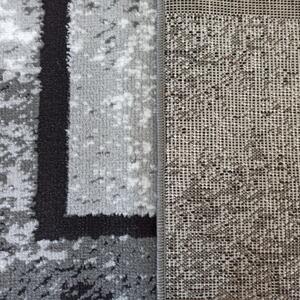 Makro Abra Moderní kusový koberec Soho 16 Geometrický šedý černý Rozměr: 200x290 cm
