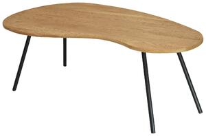 KONFERENČNÍ STOLEK, černá, divoký dub, dřevo, kov, 110/60/40 cm Boxxx, Online Only