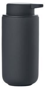 Zone Denmark Černý kameninový dávkovač na mýdlo Ume 450 ml