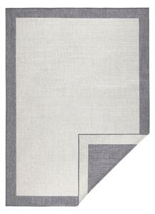 Šedo-krémový venkovní koberec NORTHRUGS Panama, 80 x 250 cm