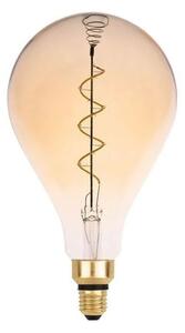 LED Žárovka FILAMENT SPIRAL VINTAGE A165 E27/4W/230V 2000K