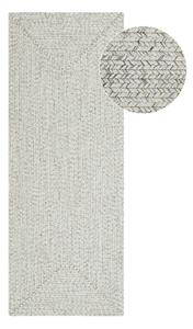 Bílý/béžový venkovní koberec běhoun 200x80 cm - NORTHRUGS
