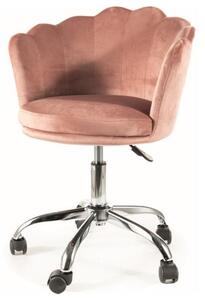 Kancelářská židle RUSI růžová