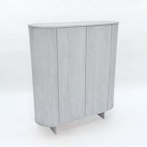 Komoda ZEA 120 - soft platinová/šedá