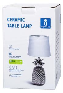 Aigostar - Stolní lampa 1xE14/40W/230V chrom