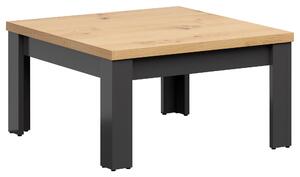 KONFERENČNÍ STOLEK, barvy grafitu, dub artisan, kompozitní dřevo, 75/75/40 cm XXXL, Online Only