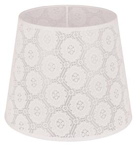 Duolla - Stínidlo k stolní lampě CLASSIC M E27 pr. 24 cm bílá