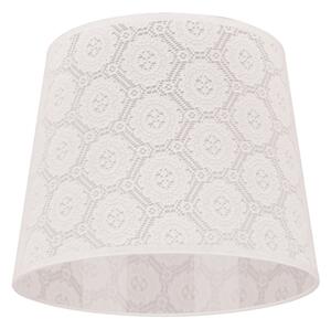 Duolla - Stínidlo k stolní lampě CLASSIC M E27 pr. 24 cm bílá
