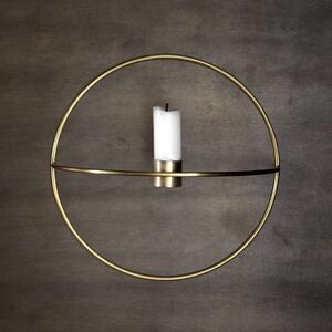 MENU Nástěnný svícen POV Circle Tealight S, Brass