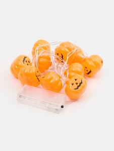 Sinsay - Halloweenový LED řetěz s motivem dýní - oranžová