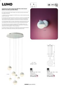 Redo 01-2125 - LED Nástěnné svítidlo LUMO LED/6W/230V bílá
