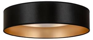 Duolla - LED Stropní svítidlo ROLLER LED/24W/230V pr. 45 cm černá/zlatá