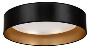 Duolla - LED Stropní svítidlo ROLLER LED/24W/230V pr. 45 cm černá/zlatá