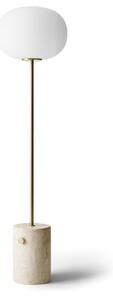 AUDO (MENU) Stojací lampa JWDA, Travertine, Brushed Brass 1840619