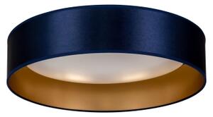 Duolla - LED Stropní svítidlo ROLLER LED/24W/230V pr. 45 cm modrá/zlatá