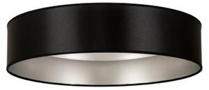 Duolla - LED Stropní svítidlo ROLLER LED/24W/230V pr. 45 cm černá/stříbrná