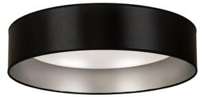 Duolla - LED Stropní svítidlo ROLLER LED/24W/230V pr. 45 cm černá/stříbrná