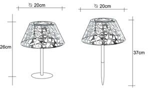 Globo 33648 - LED Solární svítidlo SOLAR LED/0,06W/3V 3000K IP44