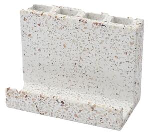 Teracový stojan na toaletní potřeby Terrazzo