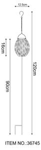 Globo 36745 - LED Solární svítidlo 3v1 SOLAR LED/0,06W/3,2V 3000K IP44