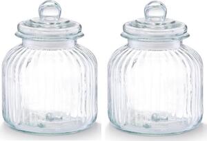 Zeller Present Skleněná dóza, velký objem 2,9l NOSTALGIA
