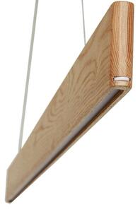 LED Lustr na lanku LED/22W/230V 4000K 120 cm jasan/masiv