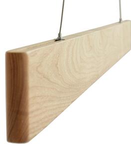 LED Lustr na lanku LED/22W/230V 4000K 120 cm jasan/masiv