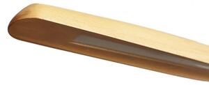 LED Lustr na lanku LED/22W/230V 4000K 130 cm buk/masiv